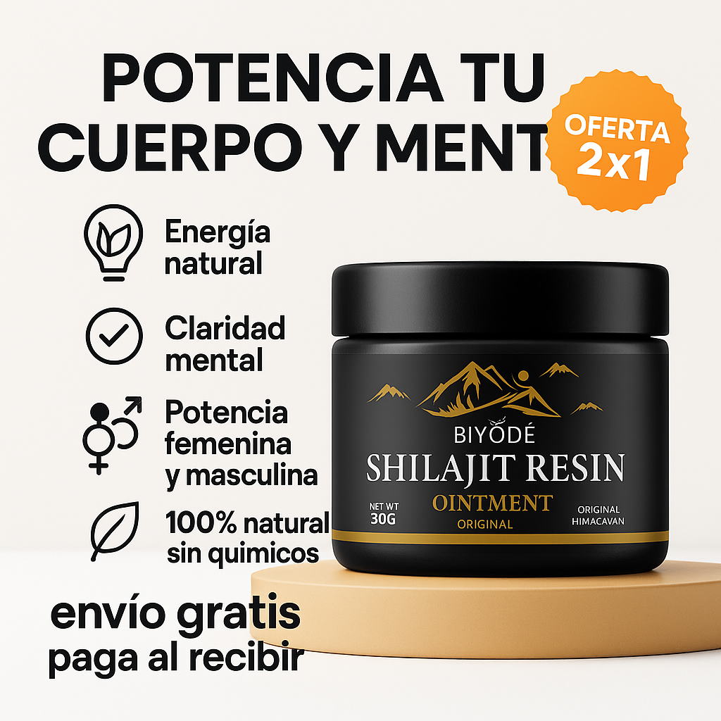 SHILAJIT - Poder y fuerza