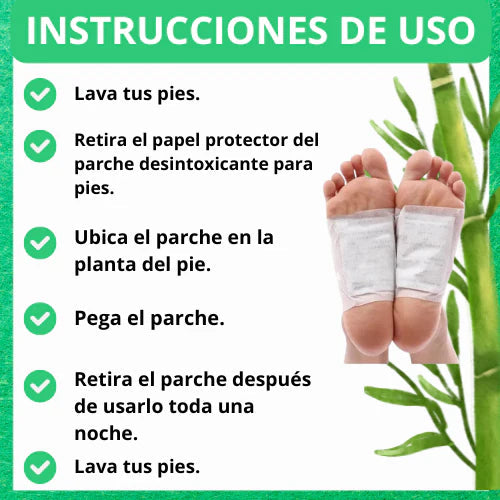 OFERTA CAJA: 30 Parches Kinoki