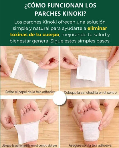 OFERTA CAJA: 30 Parches Kinoki